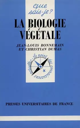 Couverture du produit · La biologie végétale