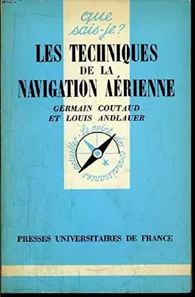 Couverture du produit · Techniques de la navigation aerienne qsj 559
