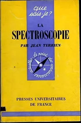 Couverture du produit · La spectroscopie - n° 511 de cette collection