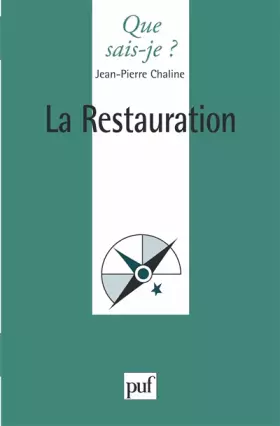 Couverture du produit · La Restauration