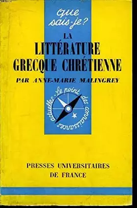 Couverture du produit · Que Sais-je n° 1286- La littérature grecque chrétienne
