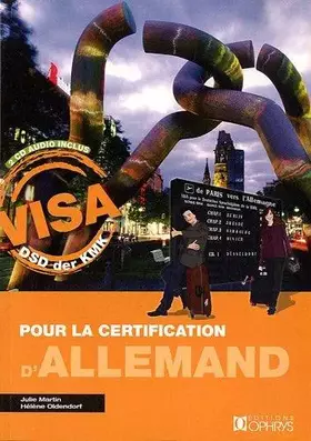 Couverture du produit · Visa pour la certification d'Allemand