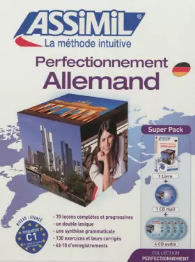 Couverture du produit · Superpack Perfectionnement Allemand (livre+4CD audio+1CD mp3)