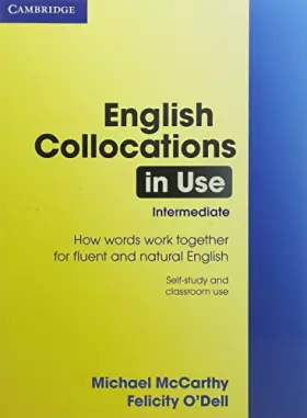 Couverture du produit · English Collocations in Use Intermediate