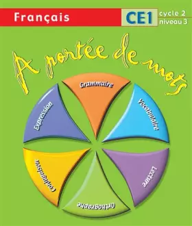 Couverture du produit · Français CE1 A portée de mots