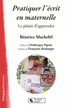 Couverture du produit · PRATIQUER L'ECRIT EN MATERNELLE