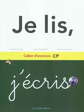 Couverture du produit · Je lis, j'écris: Cahier d'exercices CP