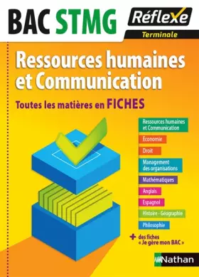 Couverture du produit · Toutes les matières en FICHES Terminale STMG - Ressources humaines et Communication
