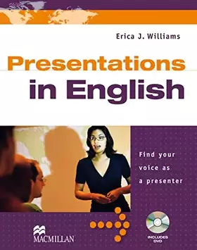 Couverture du produit · PRESENTATIONS IN ENGLISH Sb Pk