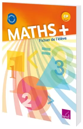 Couverture du produit · Maths+ CP: Fichier de l'élève