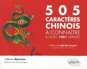 Couverture du produit · Les 505 caractères chinois à connaître