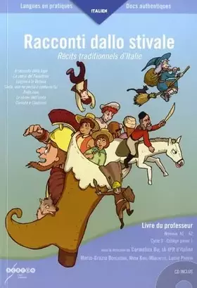 Couverture du produit · Racconti dallo stivale: Livre du professeur, niveaux A1-A2