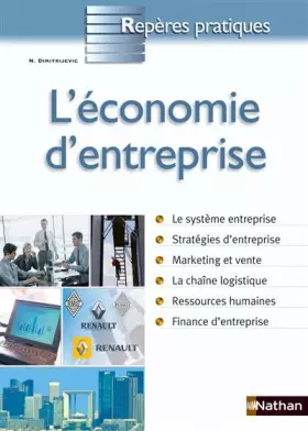 Couverture du produit · L'économie d'entreprise