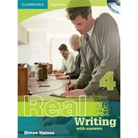 Couverture du produit · Cambridge English Skills Real Writing 4 with Answers and Audio CD