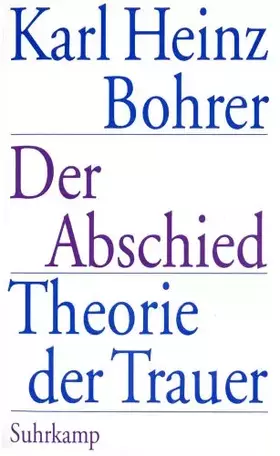 Couverture du produit · Der Abschied