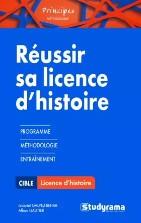 Couverture du produit · Réussir sa licence d'histoire