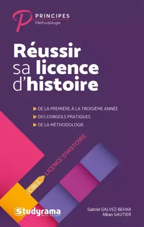 Couverture du produit · Réussir sa licence d'histoire