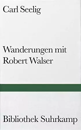 Couverture du produit · Wanderungen mit Robert Walser