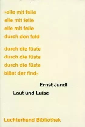 Couverture du produit · Laut und Luise