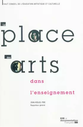 Couverture du produit · La place des arts dans l'enseignement