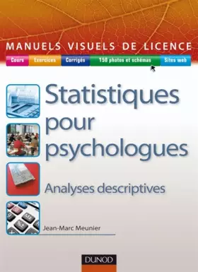 Couverture du produit · Statistiques pour psychologues: Analyses descriptives