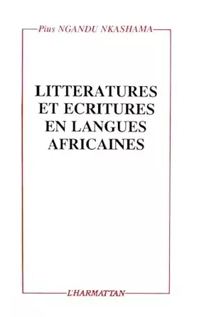Couverture du produit · Littératures et écritures en langues africaines
