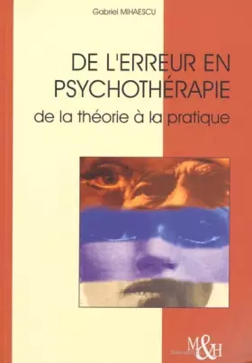 Couverture du produit · De l'erreur en psychothérapie