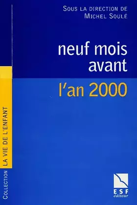 Couverture du produit · 9 mois avant l'an 2000