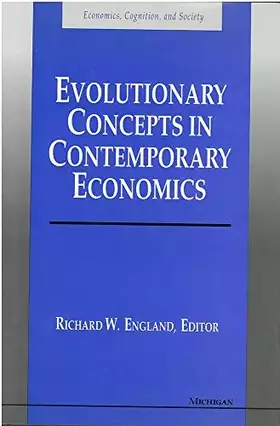Couverture du produit · Evolutionary Concepts in Contemporary Economics