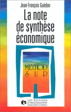 Couverture du produit · La note de synthèse économique