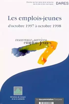 Couverture du produit · Les emplois-jeunes, d'octobre 1997 à octobre 1998