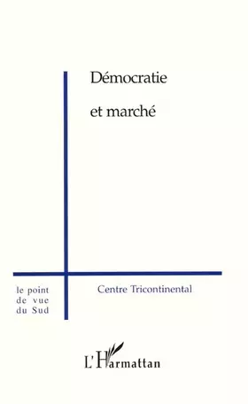 Couverture du produit · Démocratie et marché