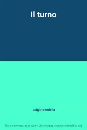 Couverture du produit · Il turno