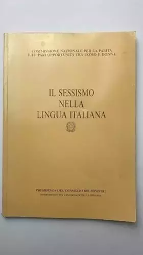 Couverture du produit · Il sessismo nella lingua italiana
