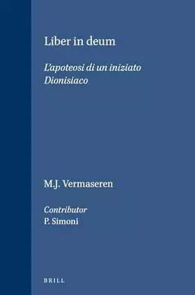 Couverture du produit · Liber in Deum: L'Apoteosi Di Un Iniziato Dionisiaco: 53