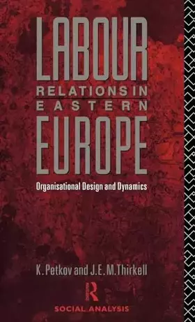 Couverture du produit · Labour Relations in Eastern Europe: Organisational Design and Dynamics (Social Analysis)