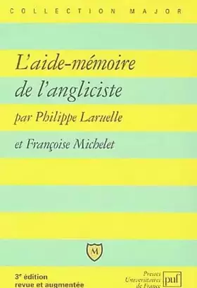 Couverture du produit · L'aide-mémoire de l'angliciste