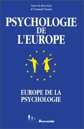 Couverture du produit · Psychologie de l'Europe, Europe de la psychologie