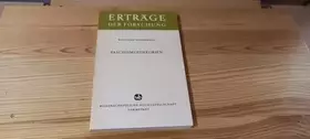 Couverture du produit · Faschismustheorien: Zum Stand der gegenwärtigen Diskussion (Erträge der Forschung)