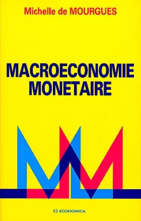 Couverture du produit · Macroéconomie monétaire