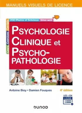 Couverture du produit · Manuel visuel de psychologie clinique et psychopathologie - 4e éd.