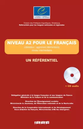 Couverture du produit · Les référentiels - Niveau A2 - Livre + CD audio