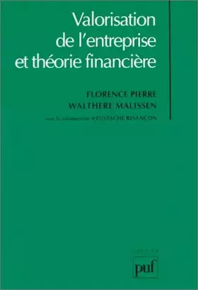 Couverture du produit · Valorisation de l'entreprise et Théorie financière