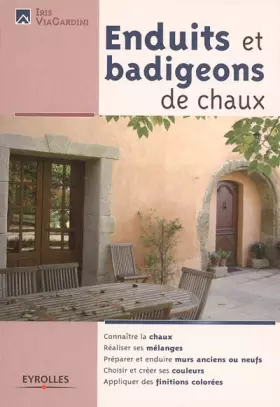 Couverture du produit · Enduits et badigeons de chaux