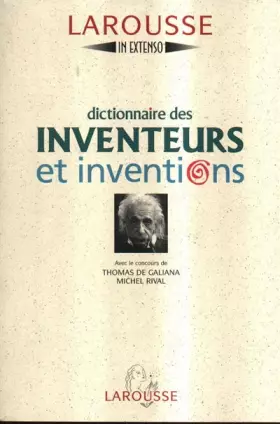 Couverture du produit · Dictionnaire des inventeurs et inventions