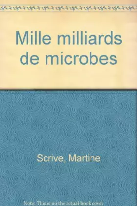 Couverture du produit · Mille milliards de microbes