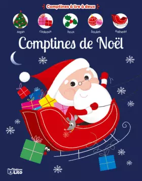 Couverture du produit · Comptines à lire à deux: Comptines de Noël - Dès 2 ans
