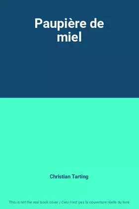 Couverture du produit · Paupière de miel