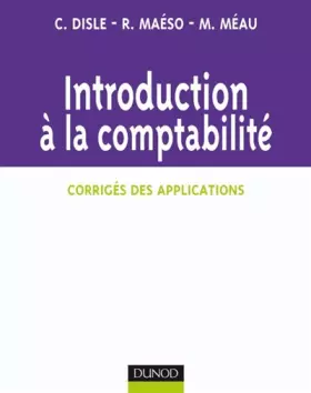 Couverture du produit · Introduction à la comptabilité - Corrigés du cours