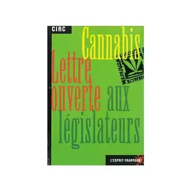 Couverture du produit · l'utilisation rituelle du cannabis